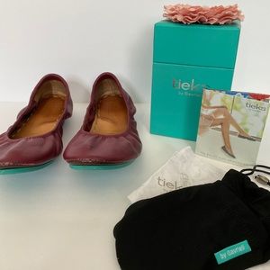 Burgundy Tieks - Size 7